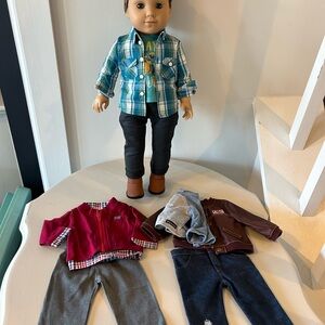 American Doll Logan 18”
